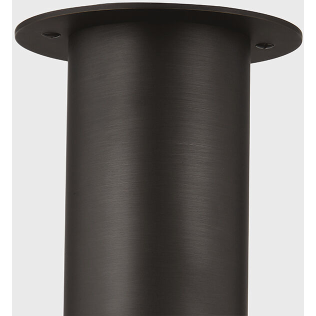 Berg 1 Light 4.75 inch Bronze Flush Mount Ceiling Light